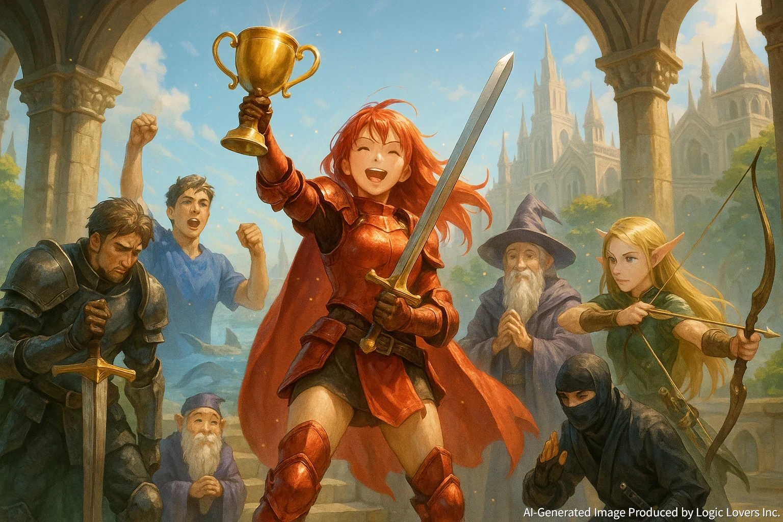 【AI判定ゲーム】キャラAIバトルロイヤル 優勝目指してがんばってください！