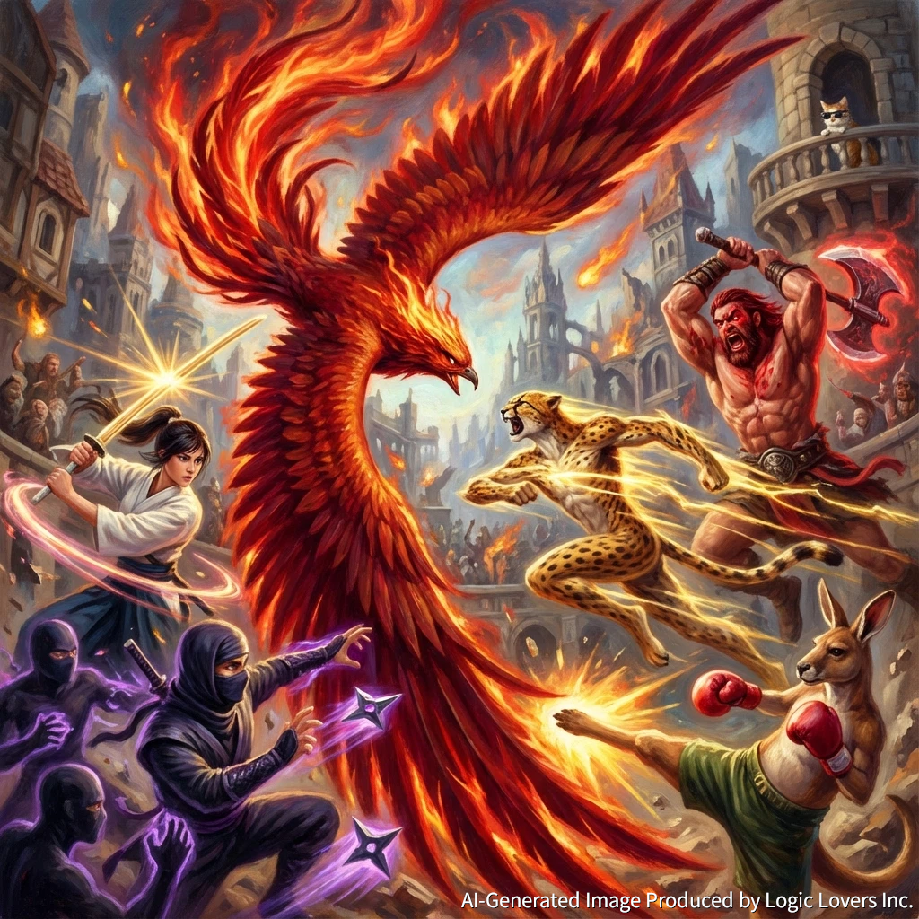 【技術解説】Geminiの画像生成は網羅性が武器！説明資料化を防ぎエンタメへ誘導するプロンプト術【キャラAIバトルロイヤル】 ギャラリー02