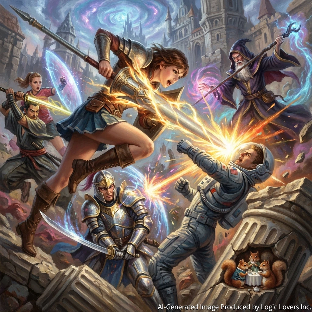 【技術解説】Geminiの画像生成は網羅性が武器！説明資料化を防ぎエンタメへ誘導するプロンプト術【キャラAIバトルロイヤル】 ギャラリー13