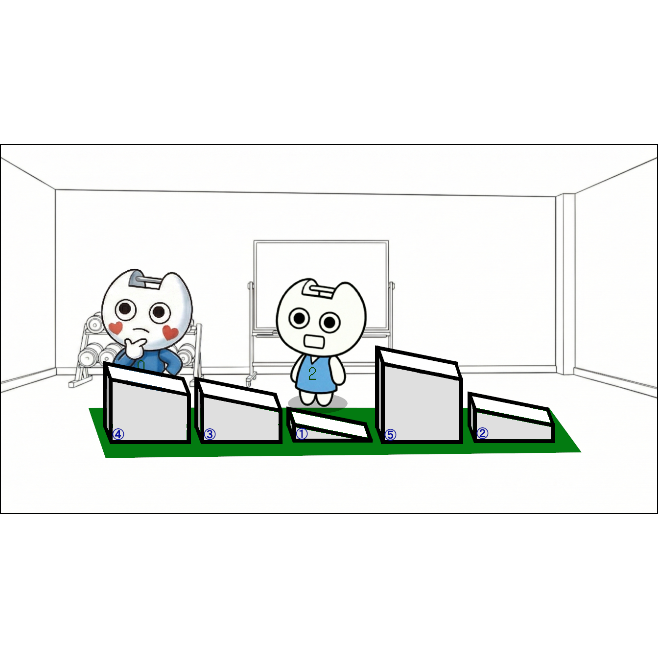 【マンガで感じる】基本ソート ～1つのルールを繰り返して並べ替え～【本当の基礎から学ぶゲームプログラミング】 ジェイが一歩横に(=2)