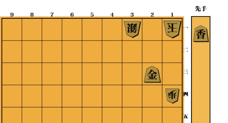 レベル16：本格的な3手詰【自動生成☆詰将棋】