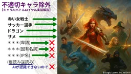 【技術解説】LLMの弱点が判明？不適切コンテンツ除外プロンプトの舞台裏【キャラAIバトルロイヤル】