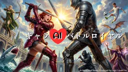 【AI判定ゲーム】キャラAIバトルロイヤル